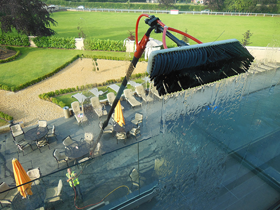 Pole window cleaning Manchester