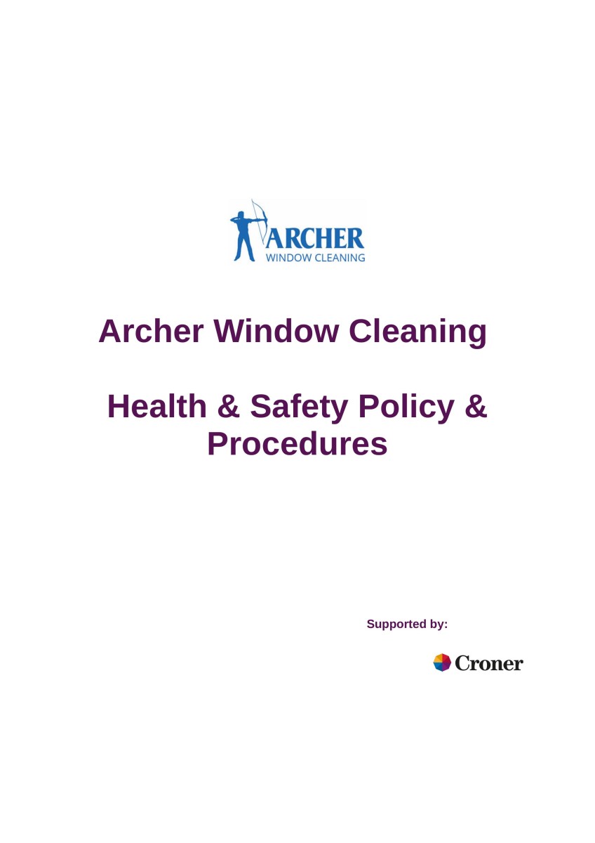 Health & Safety Policy & Safety Arrangements-Croner