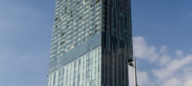 Window cleaning - Manchester Beetham Tower