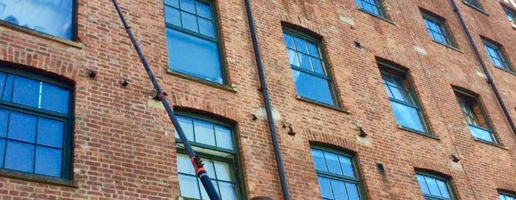 commercial property window cleaning services